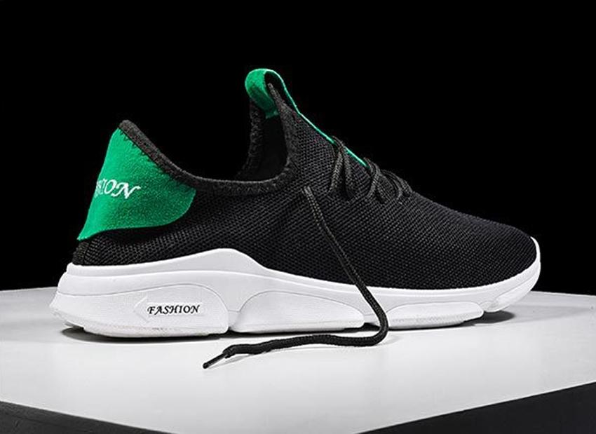 Giầy thể thao nam,giầy sneaker DA Xanh HI&T 3