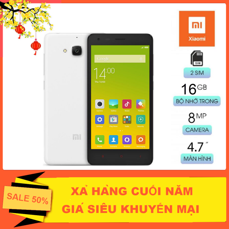 [Thanh Lý Cuốc Năm] Điện thoại Xiaomi Redmi 2 ( 1G/8G ) 2sim - Lướt Tiktok Mượt