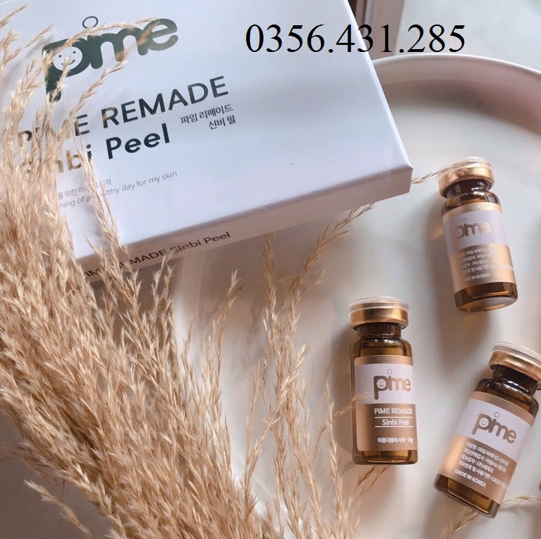 Peel thay da nọc ong chuyên sâu pime remade sinbi peel