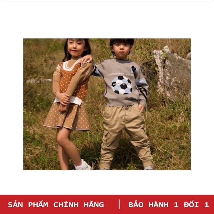 Áo gile bé gái chấm bi-cổ tròn+tim thời trang phong cách