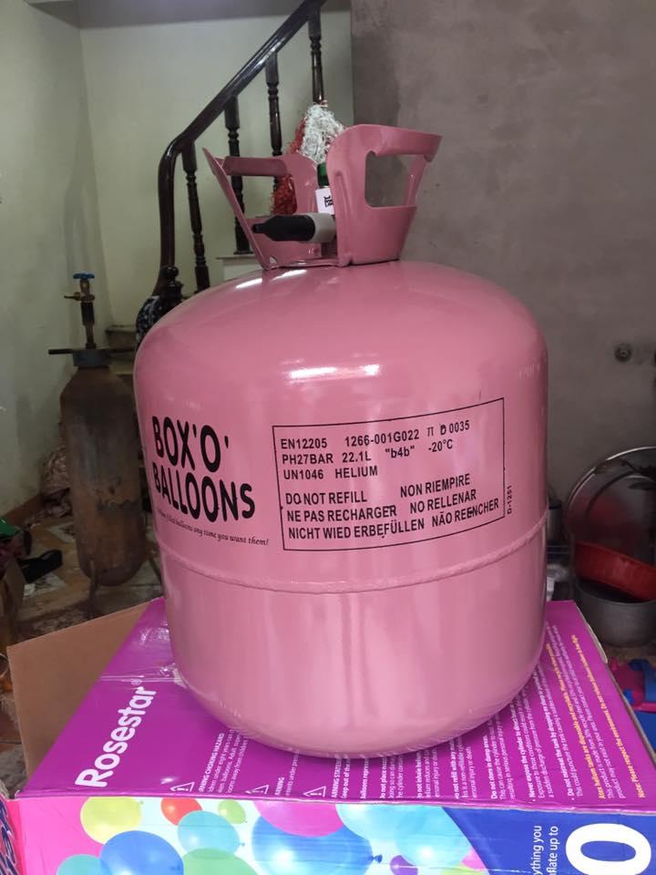 Bình khí helium bơm bóng bay