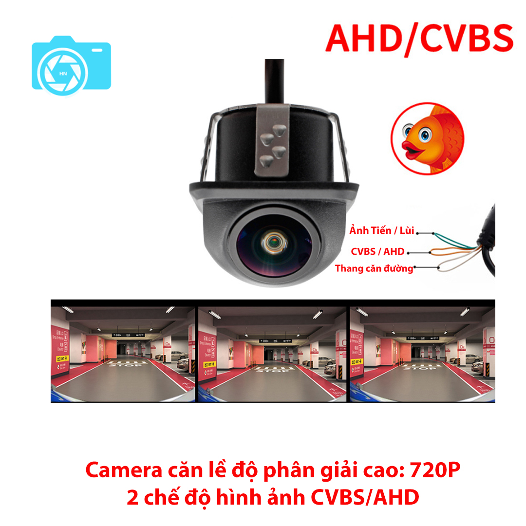 Camera căn lề ahd, độ phân giải cao hd 720p, công nghệ ahd/cvbs dùng được cho cả màn hình thường và màn hình ahd