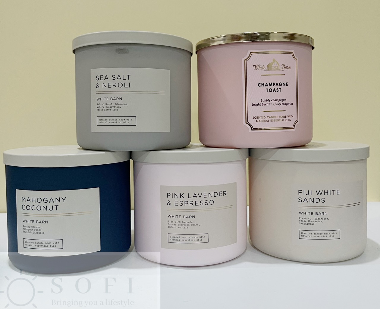 Nến thơm Bath and Body Works 3 bấc- Scented Candle