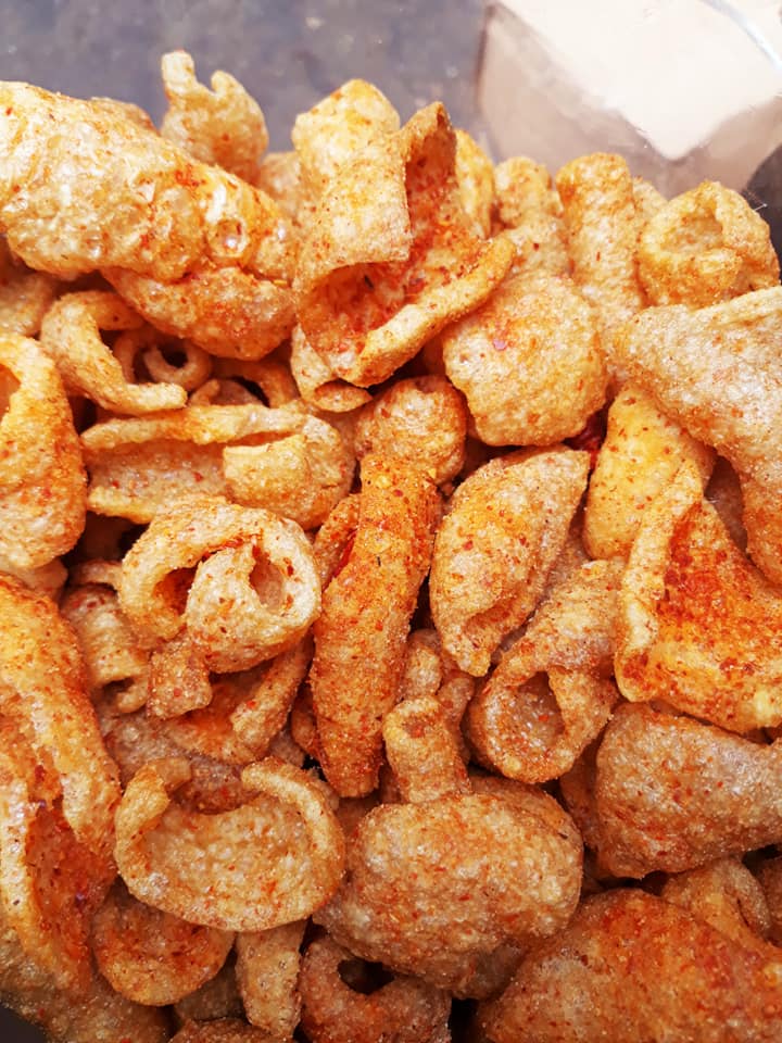 Da heo Sấy Muối Tỏi Ớt ( Sấy Không Dầu) - Túi 100gr