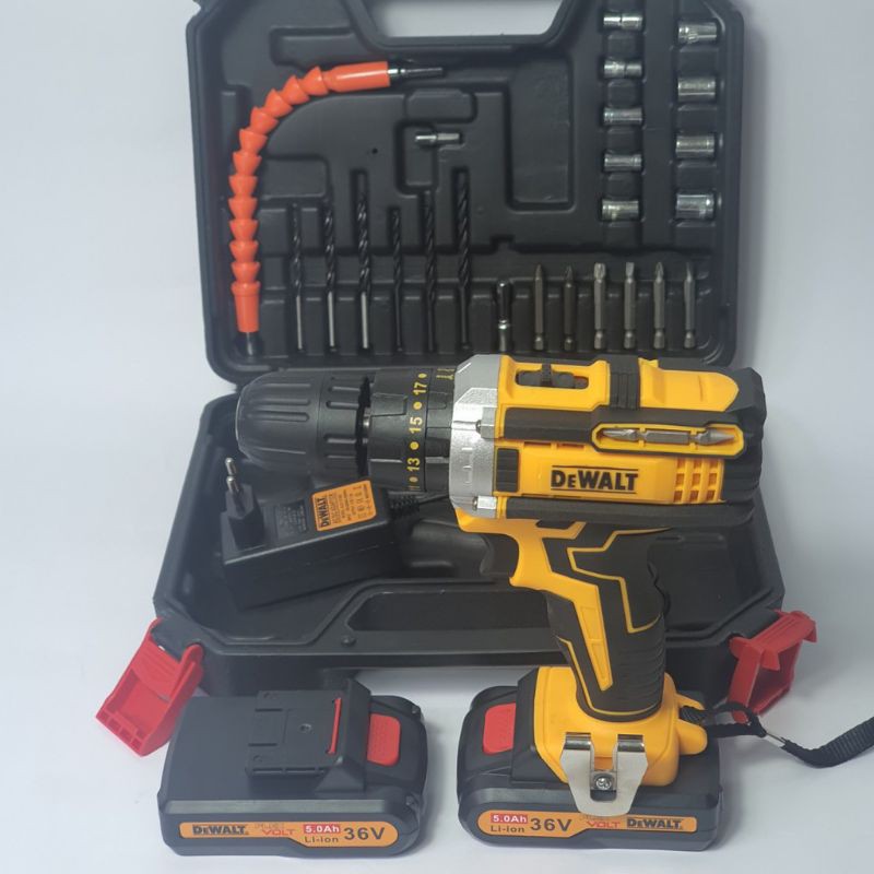 Khoan 36v Dewalt 1 Sạc 2 Pin Full Phụ Kiện
