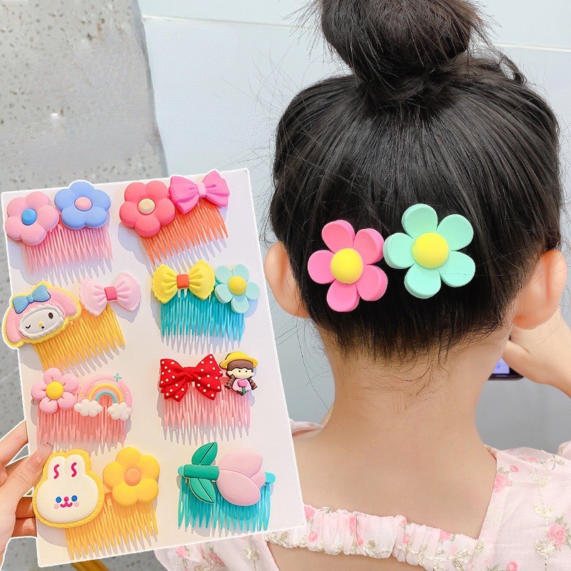 Lược cài tóc nhiều hình xinh xắn cho bé