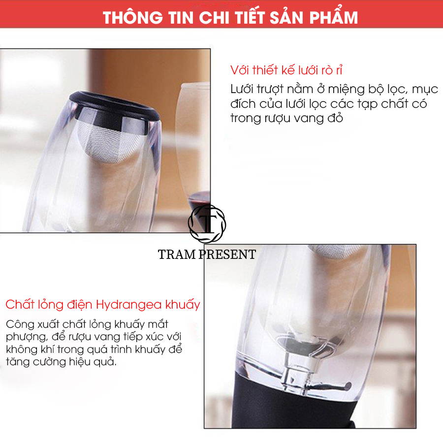 Bộ Lọc R.ượu Vang - Magic Decanter MG 002
