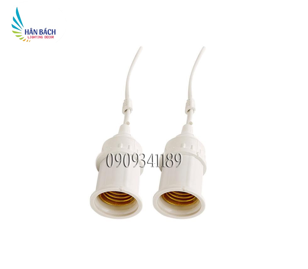 Bộ 2 đuôi đèn treo tiêu chuẩn kín nước E27