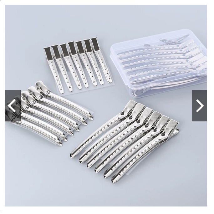 Kẹp chia tóc - kẹp cá sấu , kẹp vịt Inox