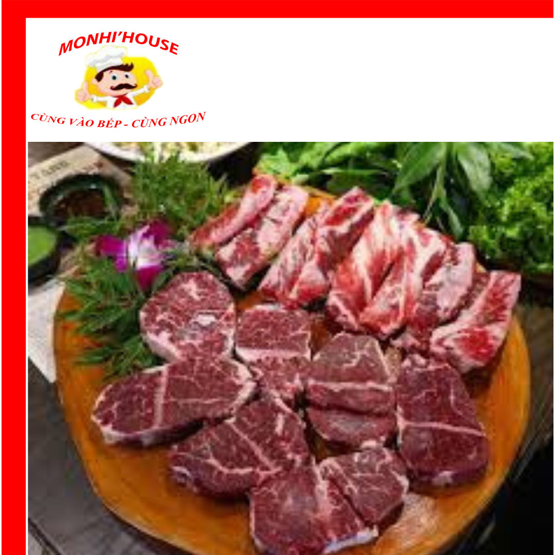 1KG THỊT THĂN BÒ BÍT TẾT MỀM, NGON/500G( SHIP HỎA TỐC HCM)