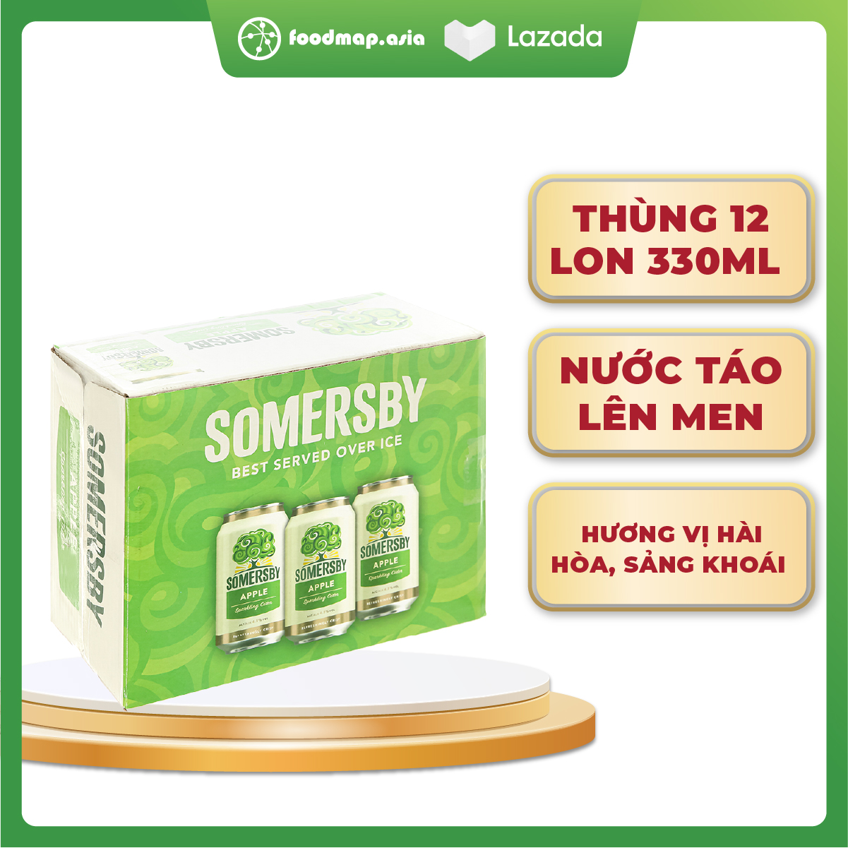 Nước Táo Lên Men Somersby - Foodmap