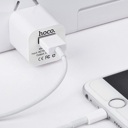 Củ Sạc HOCO UH102 Cao Cấp - Hỗ Trợ Sạc Nhanh 5V/1A