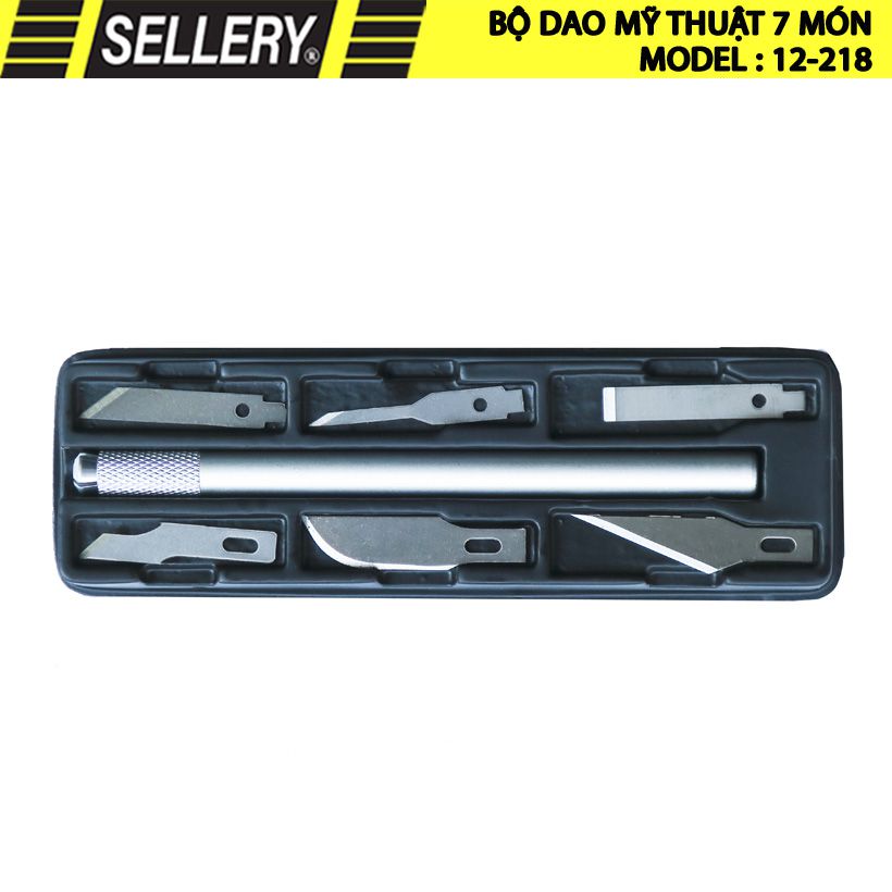 Bộ Dao Kỹ Thuật 7 Món Sellery 12-218