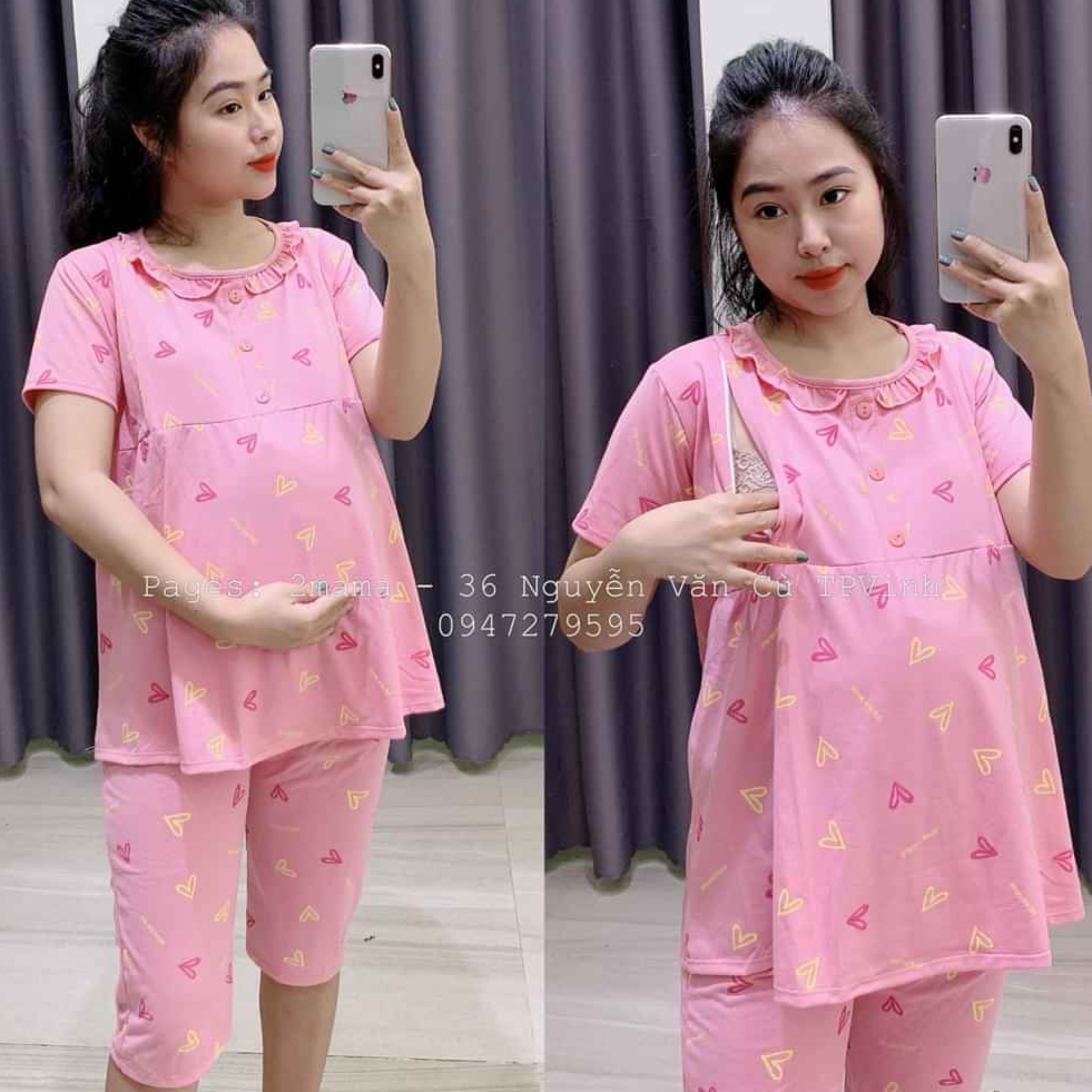 BỘ ĐỒ BẦU ĐẸP KẾT HỢP SAU SINH