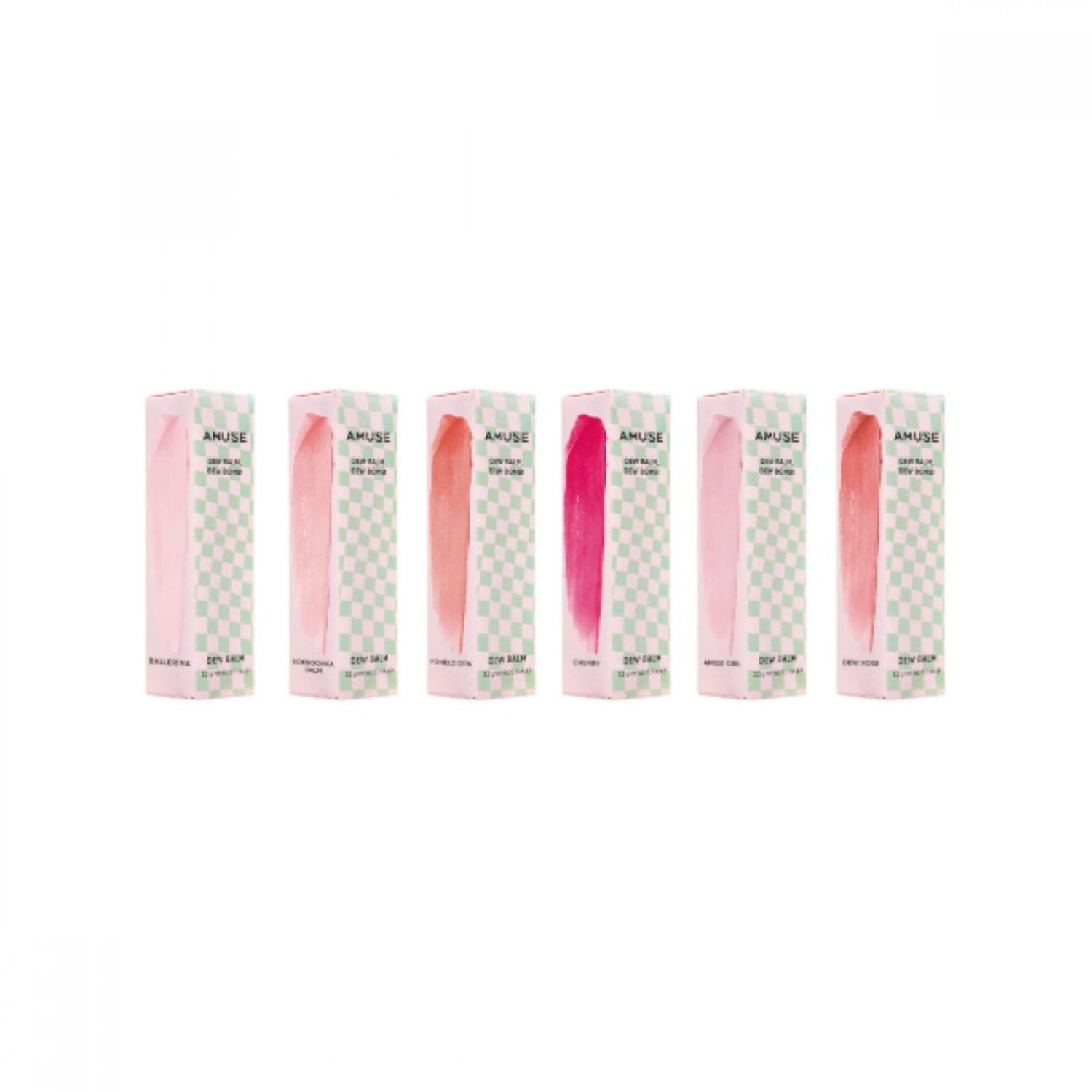 Son dưỡng môi có màu thuần chay AMUSE DEW BALM