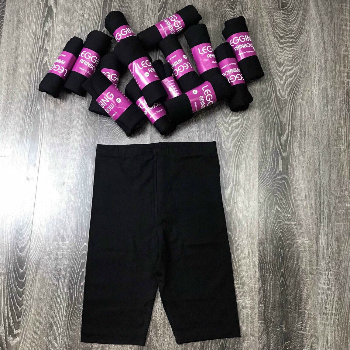 Quần legging ngố thái cao cấp