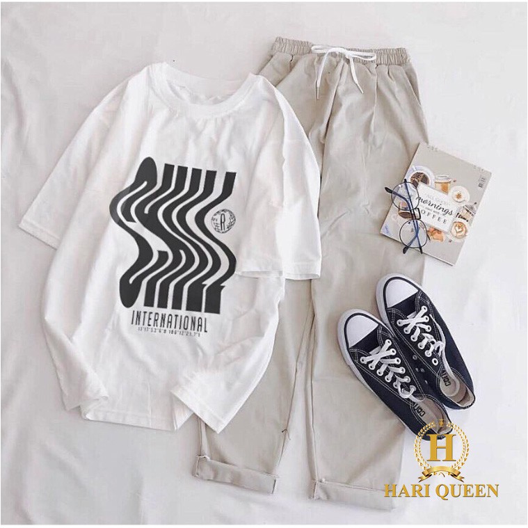 Sét áo chill làn sóng + quần kaki hari0420