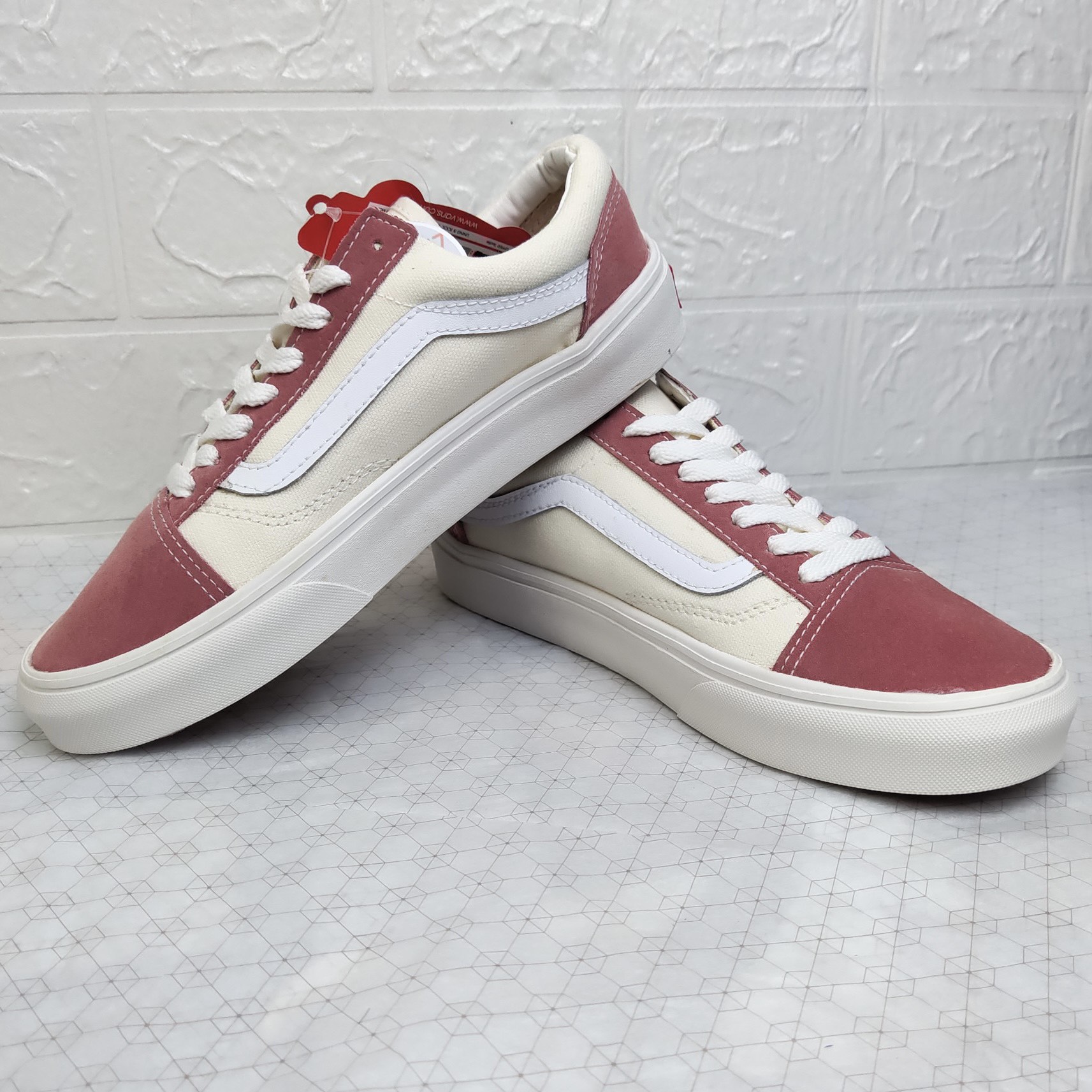 Giày Thể Thao Vans Style36 Hồng Nữ Fullbox