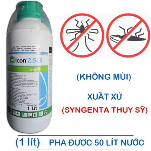 Thuốc xịt muỗi y tế Icon 2.5sc diệt muỗi hiệu quả không mùi an toàn với