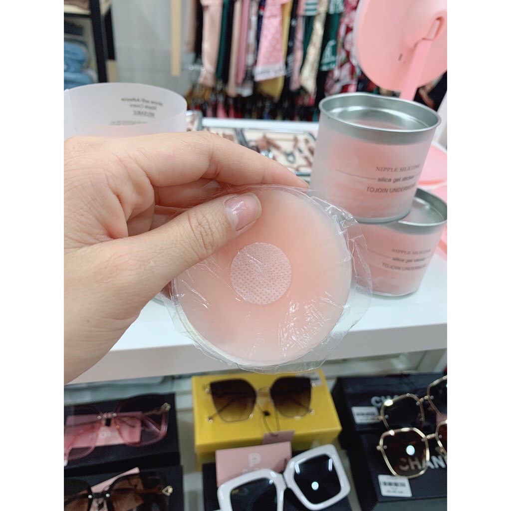 Hộp 5 Cặp Dán Ti - Dán Ti Silicon Sử Dụng Nhiều Lần H02
