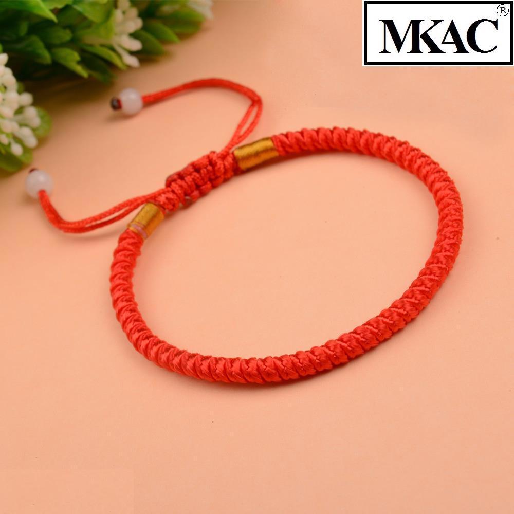 [HCM]Vòng Tay Chỉ Đỏ Dây Rút May Mắn - MKAC