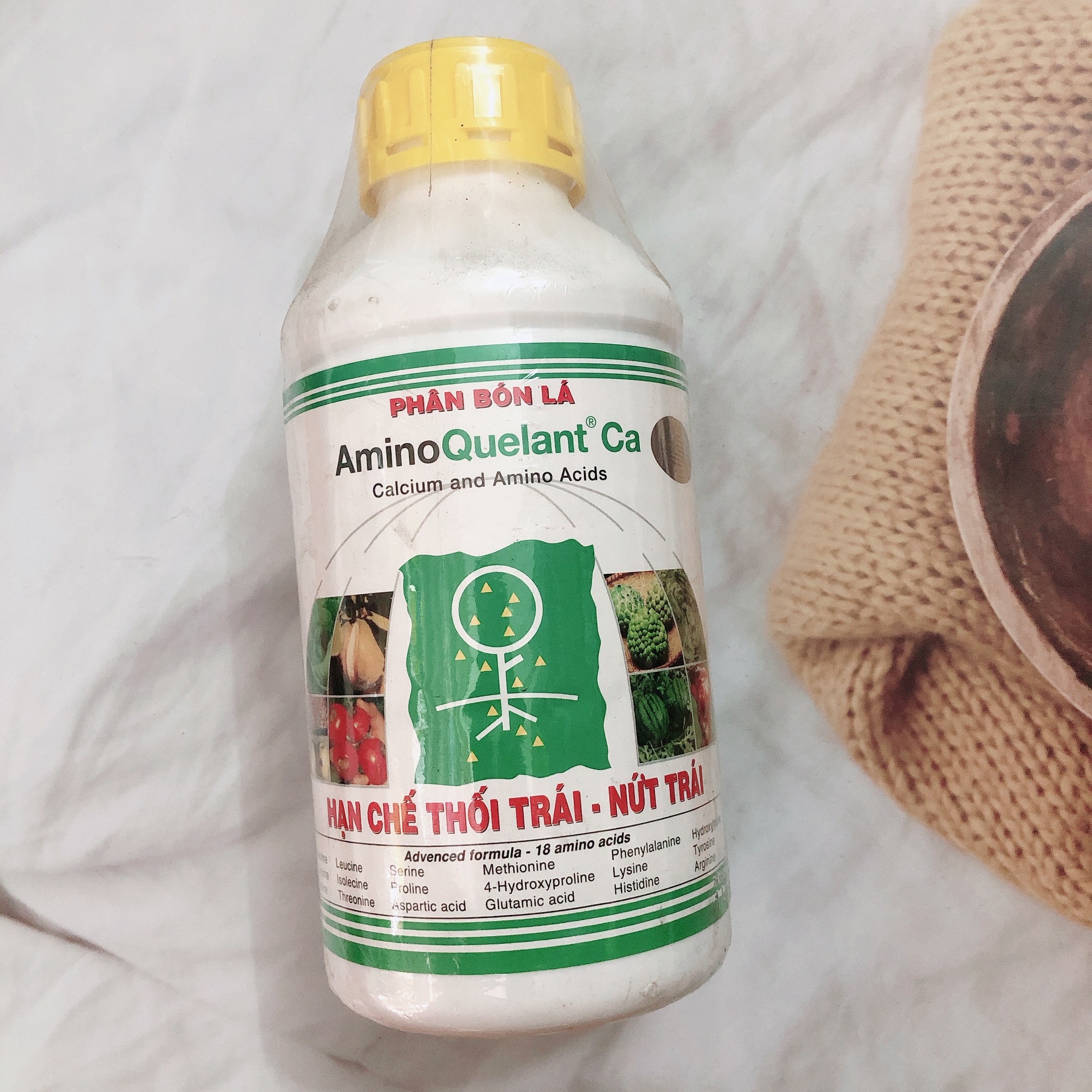 [HCM]PHÂN BÓN LÁ CAO CẤP AMINO CANXI CHAI 01 LÍT