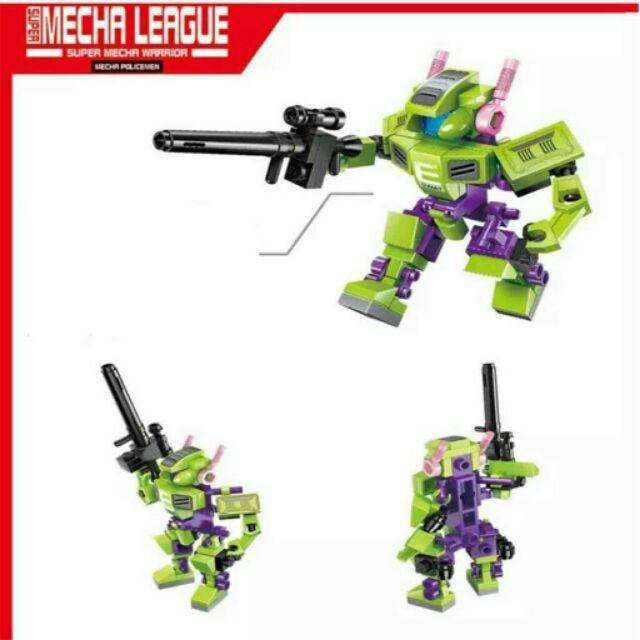Bộ lắp ráp Lego Enlighten xếp hình robot RÙA.