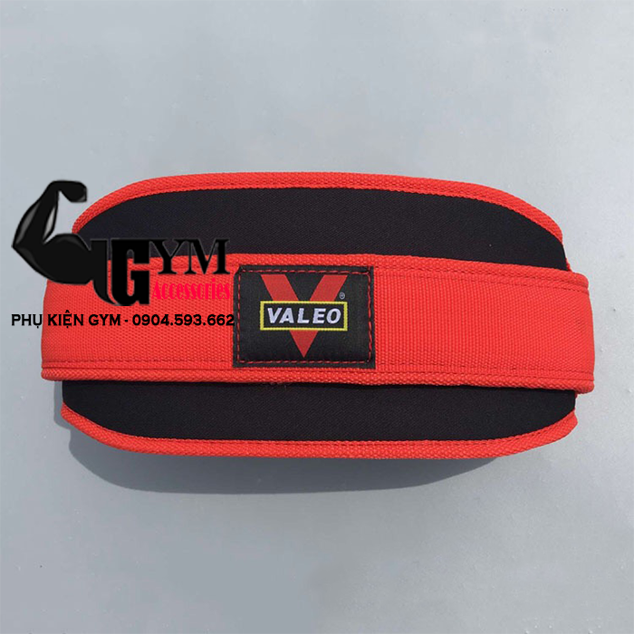 Đai lưng đai mềm tập gym bản to valeo squat belt, hỗ trợ squat