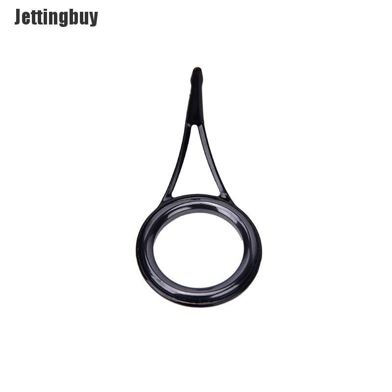 Jettingbuy 8pcs 8 Size Fishing Rod Guide Tip Top Ring Circle Pole Repair KitFishing