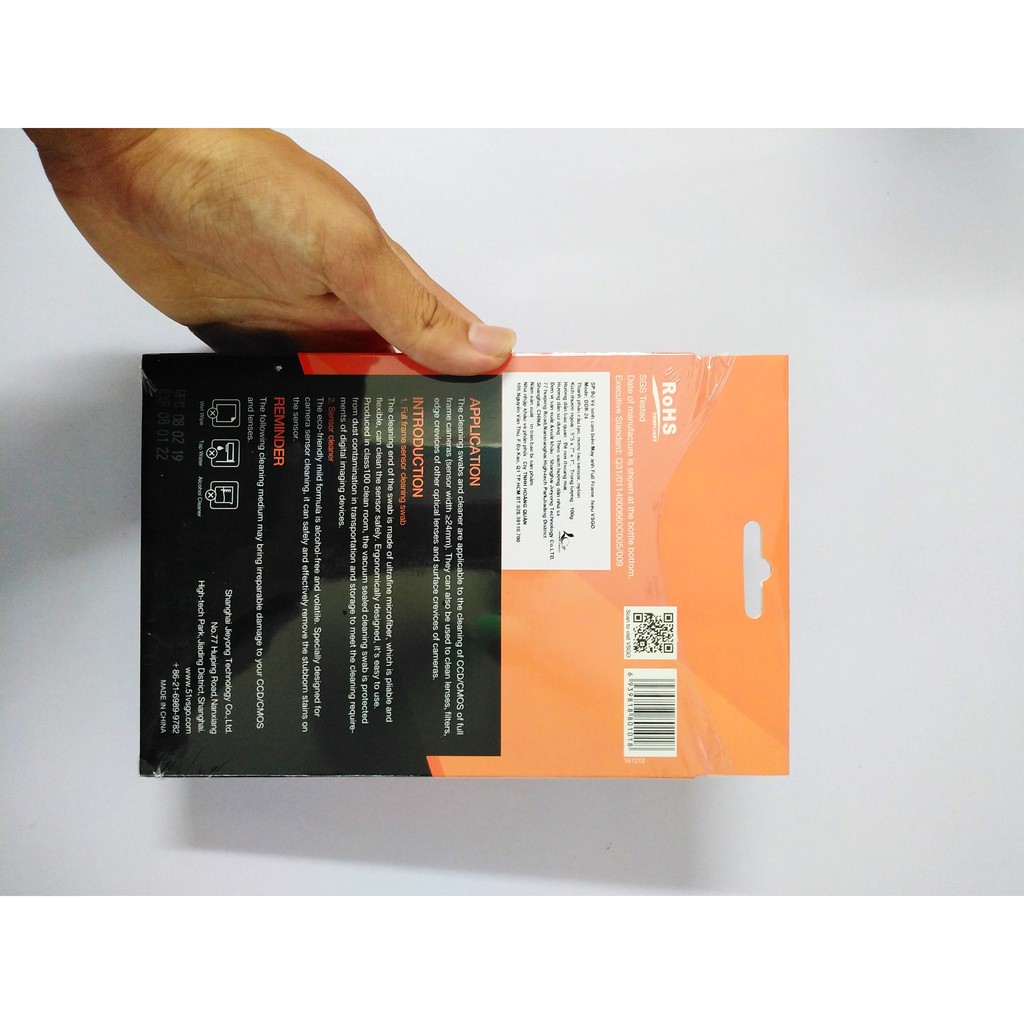 BỘ VỆ SINH SENSOR FULL-FRAME VSGO DDR-24 - CHÍNH HÃNG