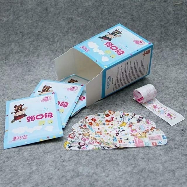 Băng Cá Nhân Hàn Quốc Hoạt Hình Cute Set 10 Miếng