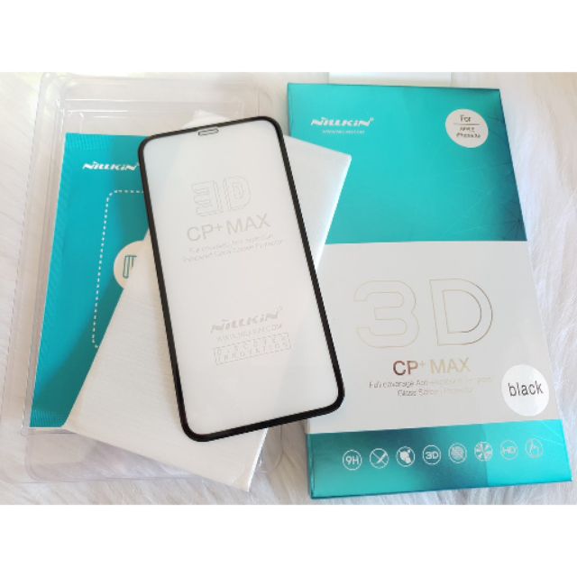 Kính Cường Lực Cp+ Max 3D Iphone X / Xs / Xr / Xs Max Full Màn Hình Chính Hãng Nillkin