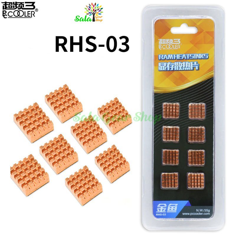 [HCM]Đồng tản nhiệt PC Cooler RHS03 Ram Heatsink