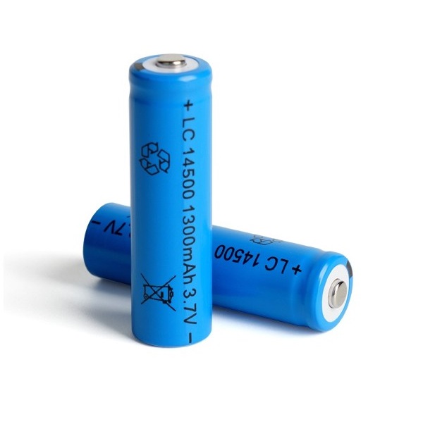 Pin sạc 14500 3.7V 1300mAh (Dung lượng thực 300mAh)