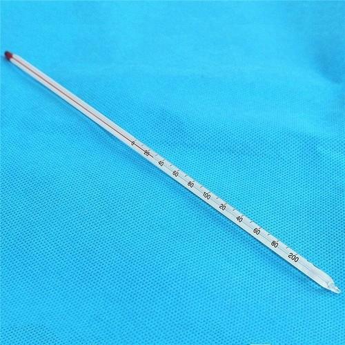 Nhiệt kế thủy tinh 200oC - NKTT200 dài 30cm