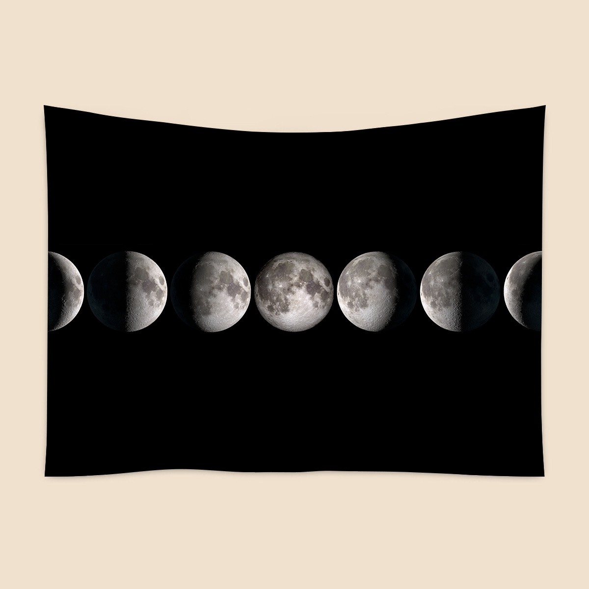 [Size Lớn] Tranh vải treo tường trang trí phòng ngủ tặng kèm đèn nháy nhiều màu và móc treo kích thước 1m3x1m5