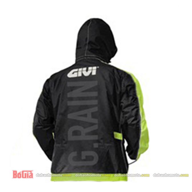 [HCM]Bộ Quần Áo Mưa GIVI GRA01 (Grand Rain Suit) - BOGIA.VN