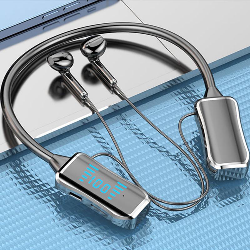 Fone bluetooth tai nghe không dây tai nghe từ thể thao dây đeo cổ treo tws không dây tai nghe blutooth với mic earbuds
