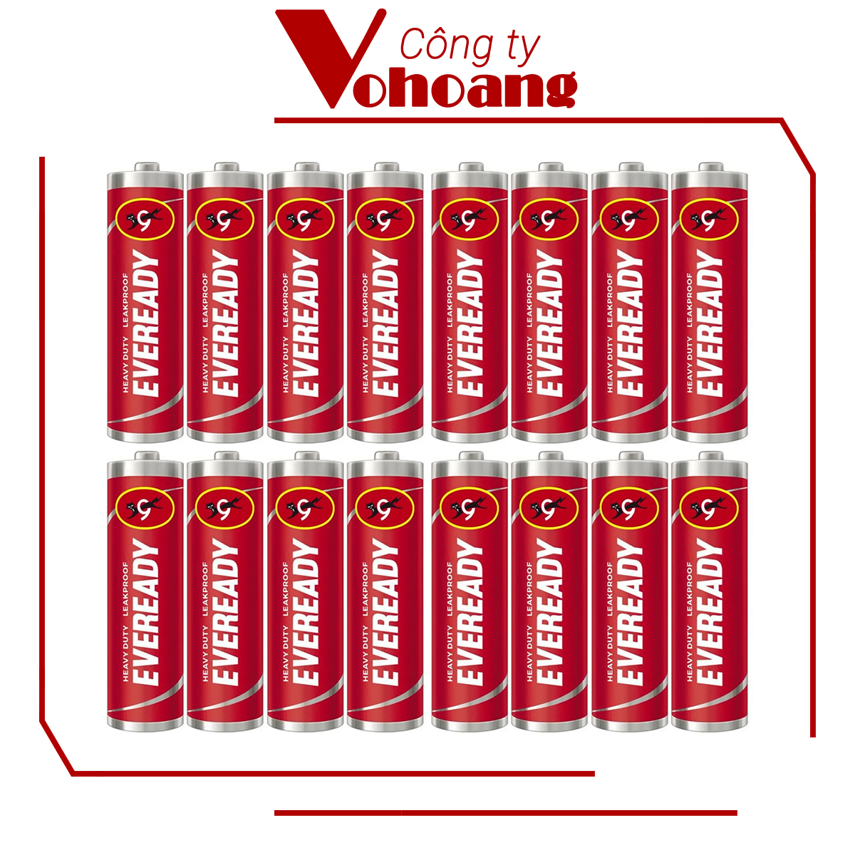 Bộ 16 pin AA Eveready Heavy Duty