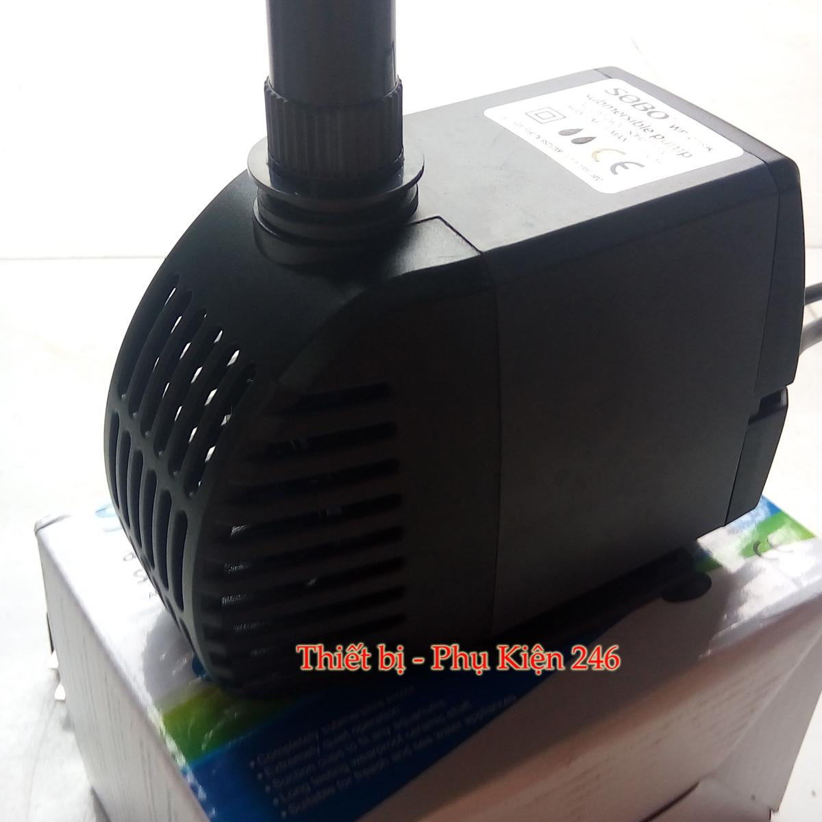 Máy bơm hồ Cá Rồng – Cá Koi Sobo WP-208K (hồ 1m5 trở lên)
