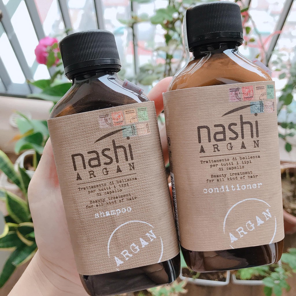 Dầu xả phục hồi tóc hư tổn Nashi Argan Conditioner 200ml