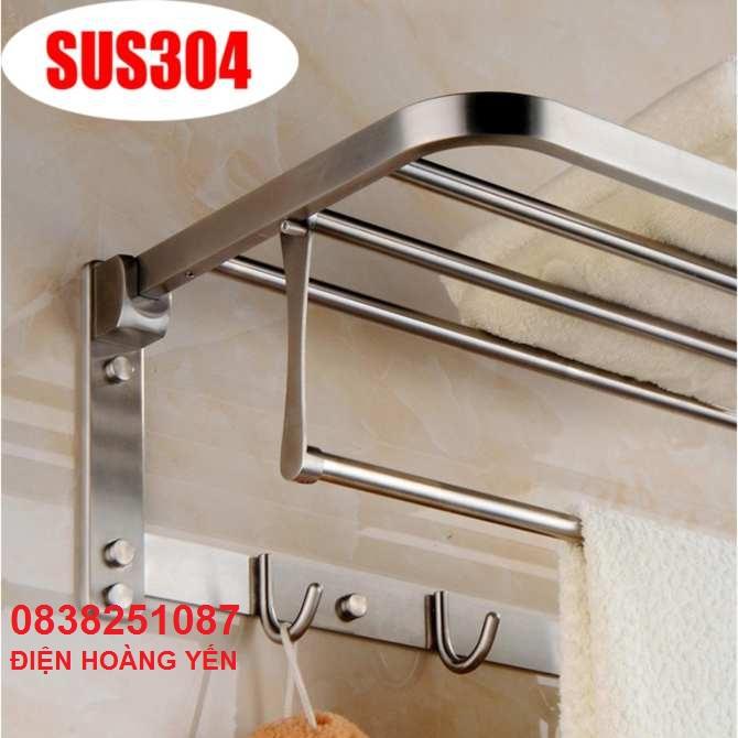 [HCM]Giàn Vắt Khăn Gập Inox 304