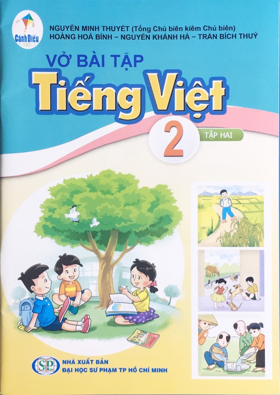 Sách - Vở Bài Tập Tiếng Việt 2 tập hai - Cánh Diều (GD)