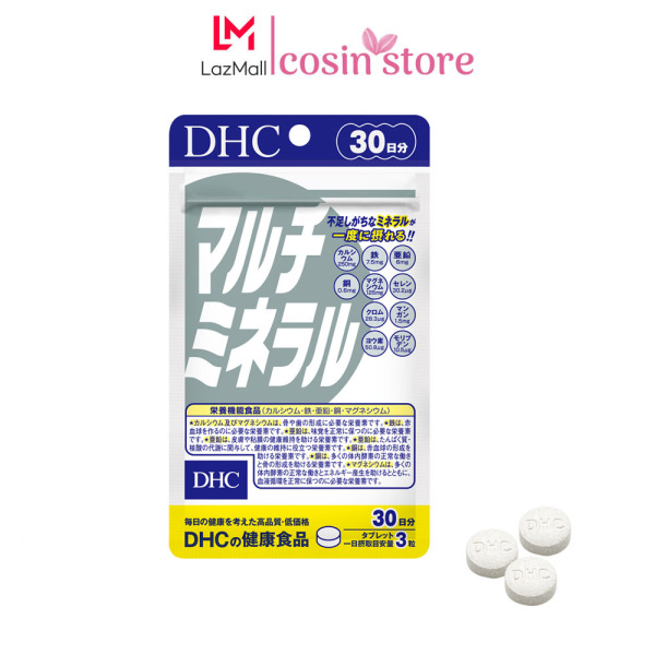 Viên uống khoáng tổng hợp DHC Multi Minerals 90 viên 30 ngày dùng của Nhật - Bổ sung khoáng chất cho cơ thể - Cosin Store cao cấp