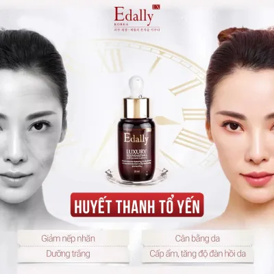 Huyết thanh tổ yến Edally EX - Luxury Rejuvenating Swiftlet Nest Ampoule 25ml