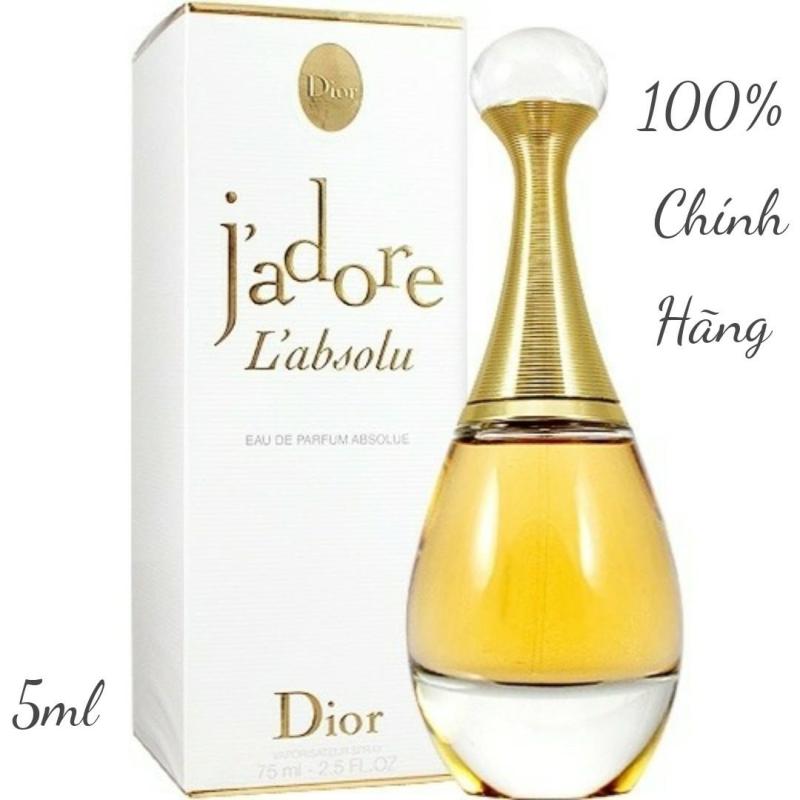 Nước hoa nữ Dior - J`adore L`absolu (Eau de parfum absolue) 5 ml Chính hãng