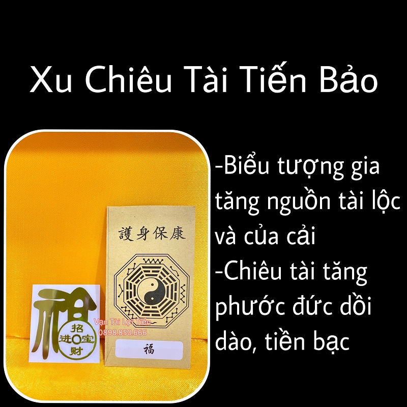 Linh Phù Dán Xu Chiêu Tài Tiến Bảo