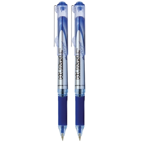 Vỉ 2 bút gel hi master - thiên long b-03