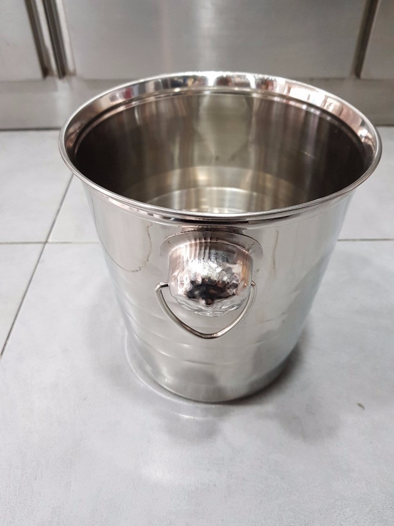 XÔ INOX ĐỰNG ĐÁ ƯỚP SAMPANH