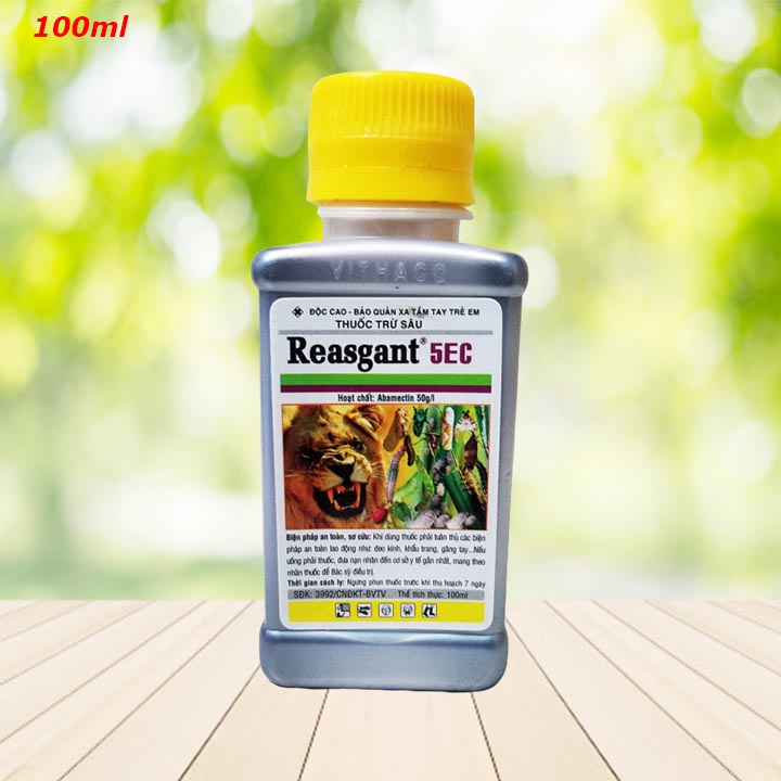 Thuốc trừ sâu đục thân, nhện đỏ Reasgant 5EC 100ml
